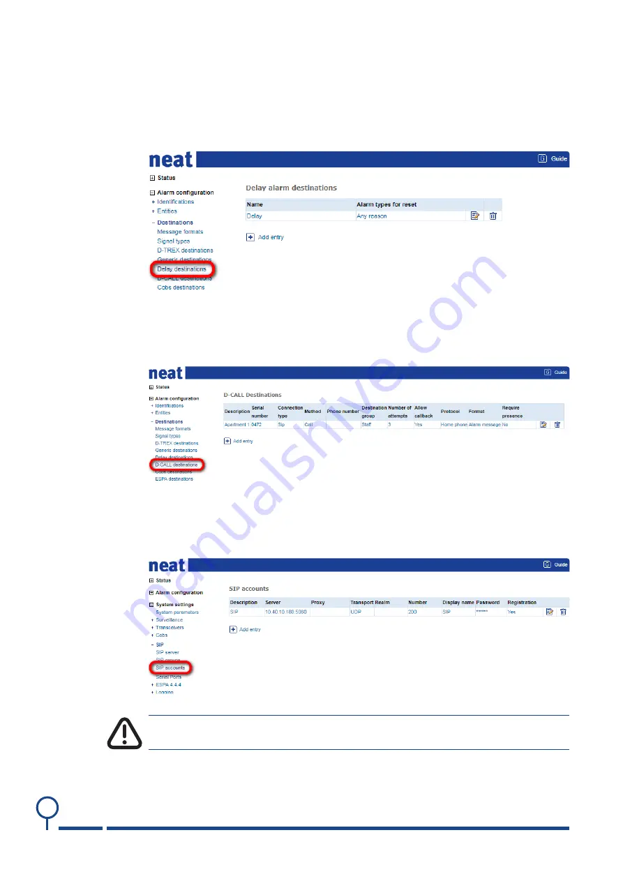 Neat D-SERVER Technical Handbook Download Page 86