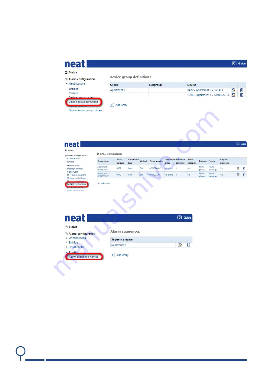 Neat D-SERVER Technical Handbook Download Page 94