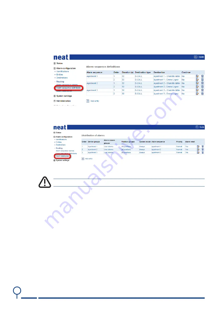 Neat D-SERVER Technical Handbook Download Page 102