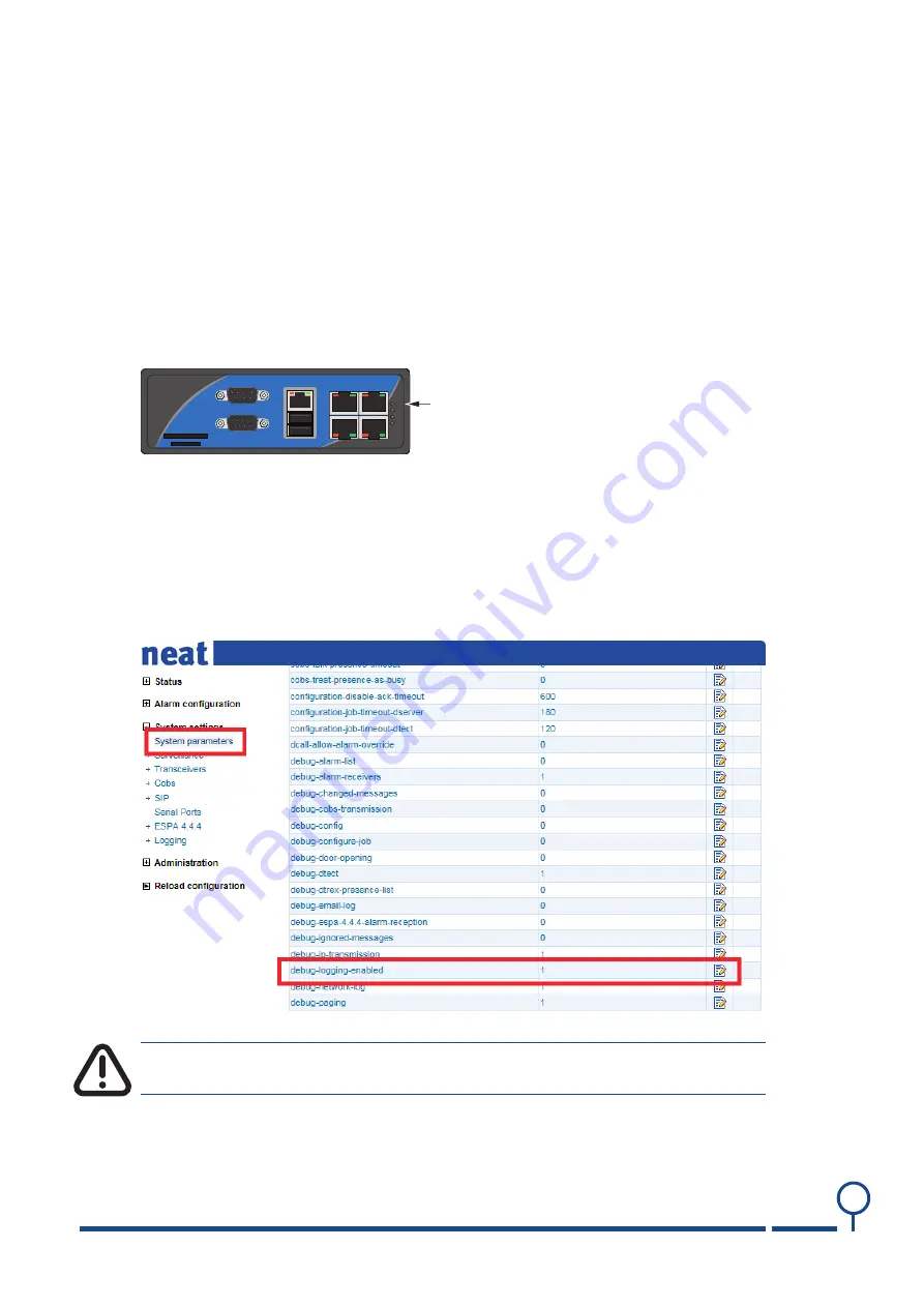 Neat D-SERVER Technical Handbook Download Page 105