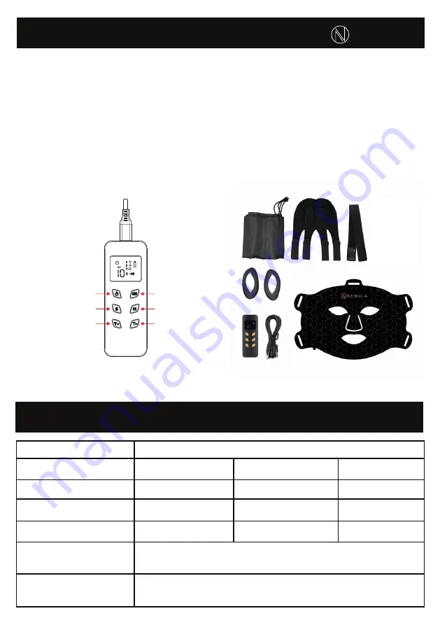 Nebula NB75 User Manual Download Page 3