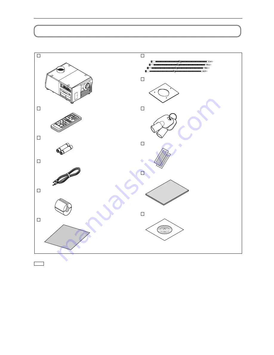 NEC DLP CINEMA NC1600C User Manual Download Page 8