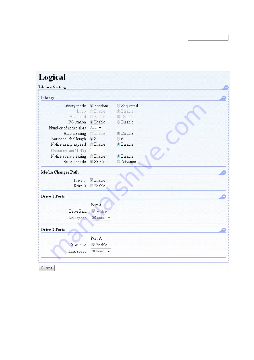 NEC LL030F User Manual Download Page 129