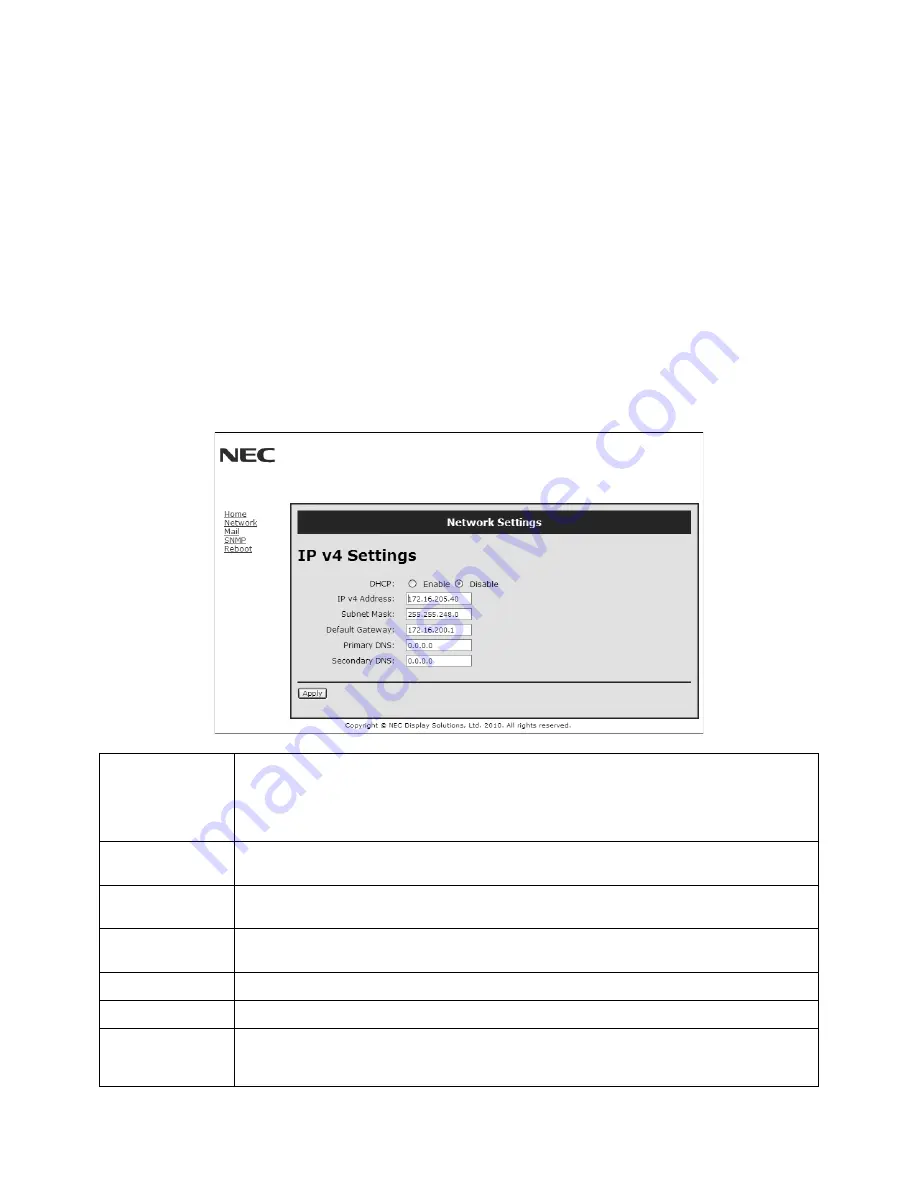 NEC MultiSync X461UNV User Manual Download Page 34