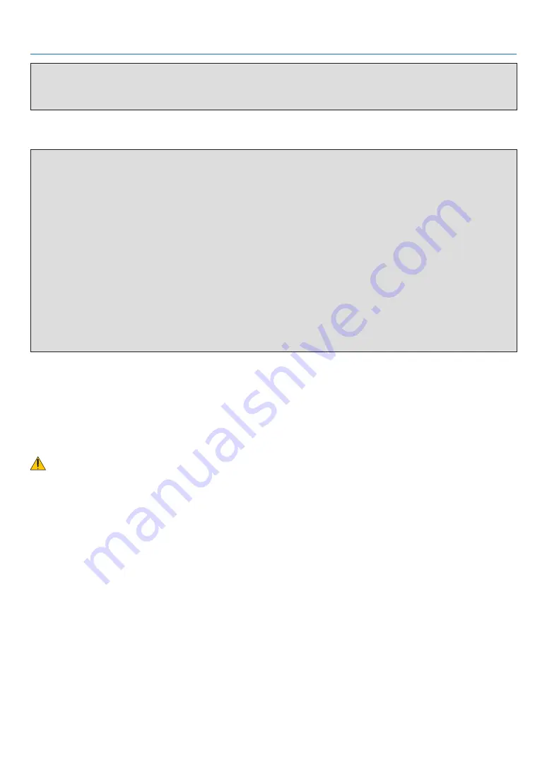 NEC NP-M271X User Manual Download Page 4