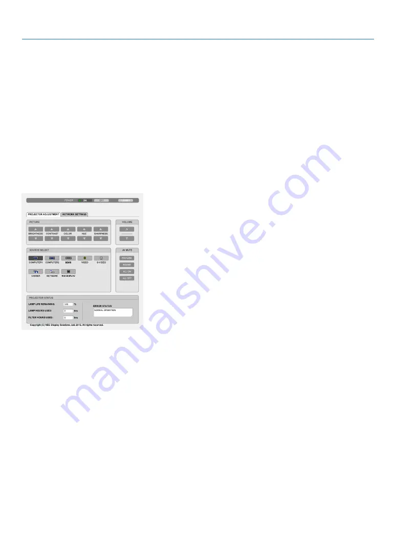 NEC NP-M271X User Manual Download Page 52