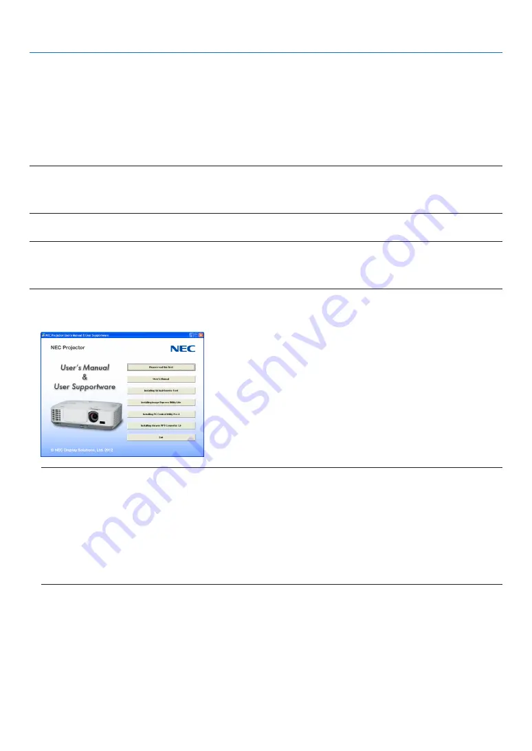 NEC NP-M271X User Manual Download Page 77