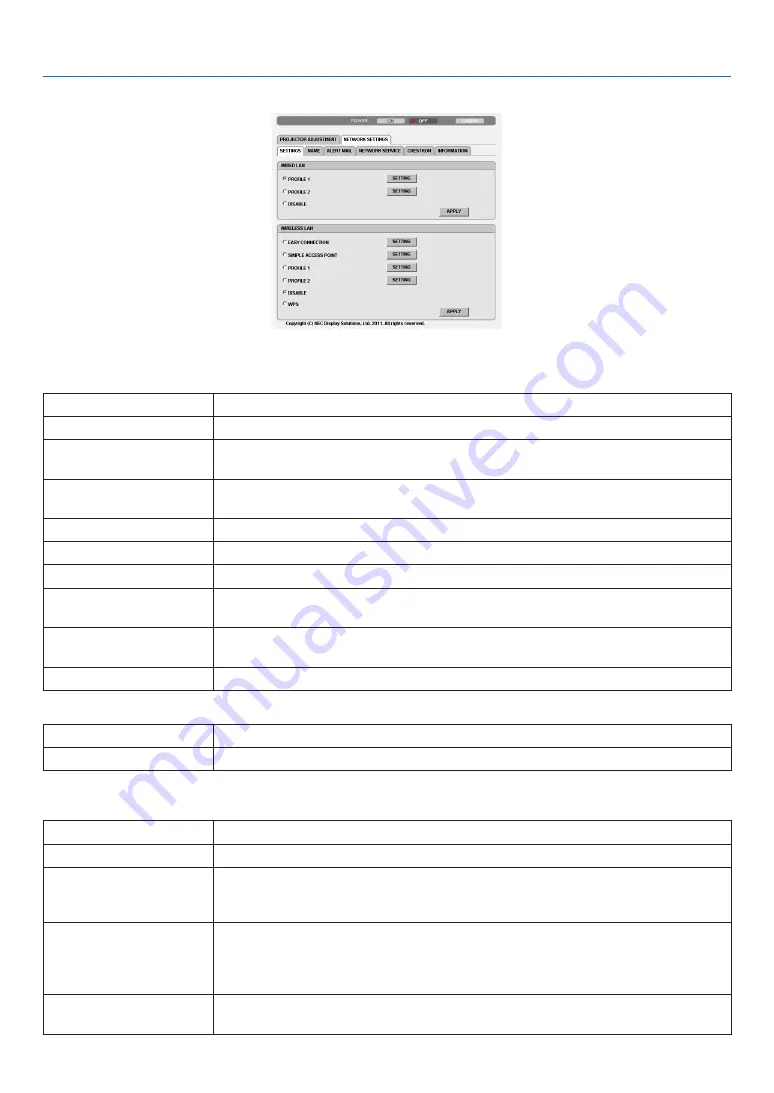 NEC NP-PA550W User Manual Download Page 55