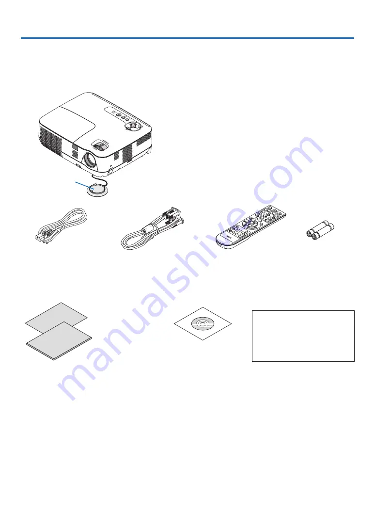 NEC NP-V260 User Manual Download Page 10