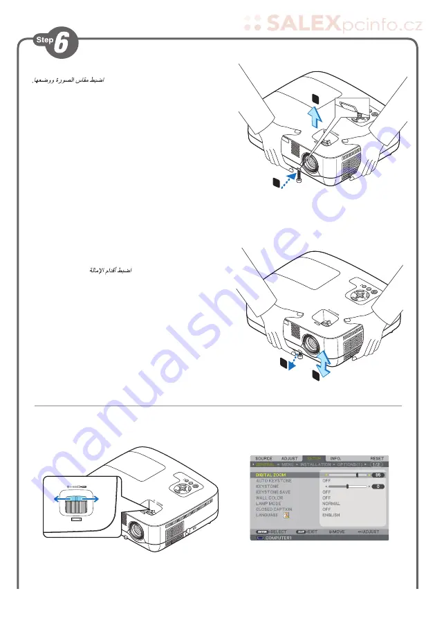 NEC NP600 Series Quick Setup Manual Download Page 4