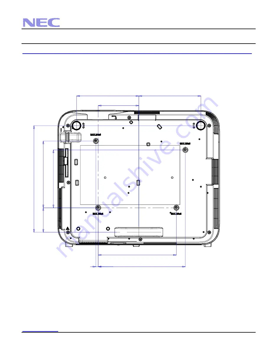 NEC P452W Скачать руководство пользователя страница 6