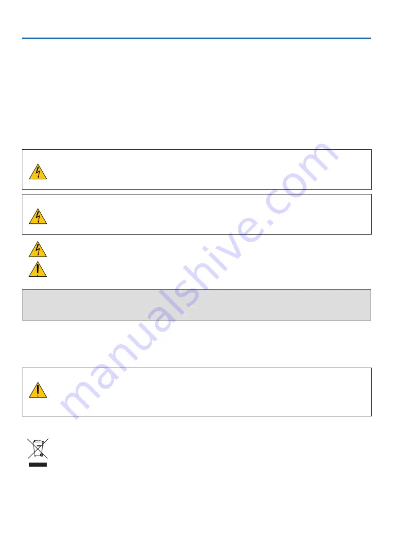 NEC PA622U User Manual Download Page 3