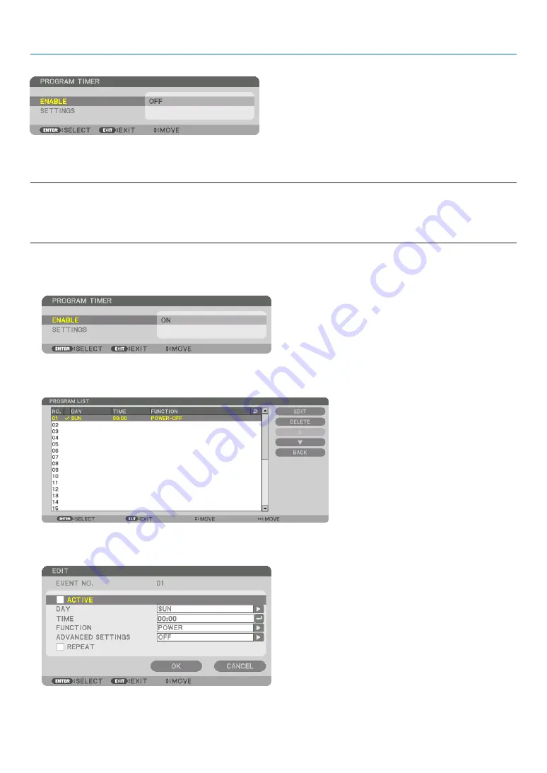 NEC PA622U User Manual Download Page 129