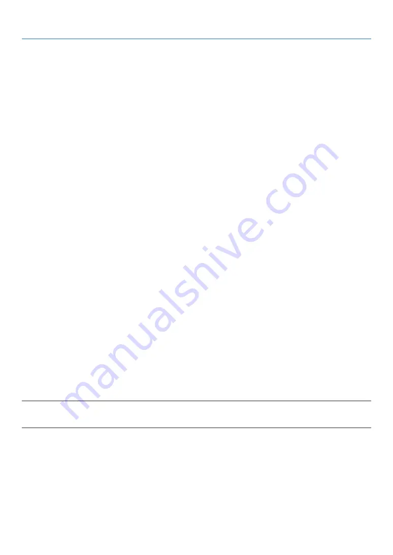 NEC PA622U User Manual Download Page 142