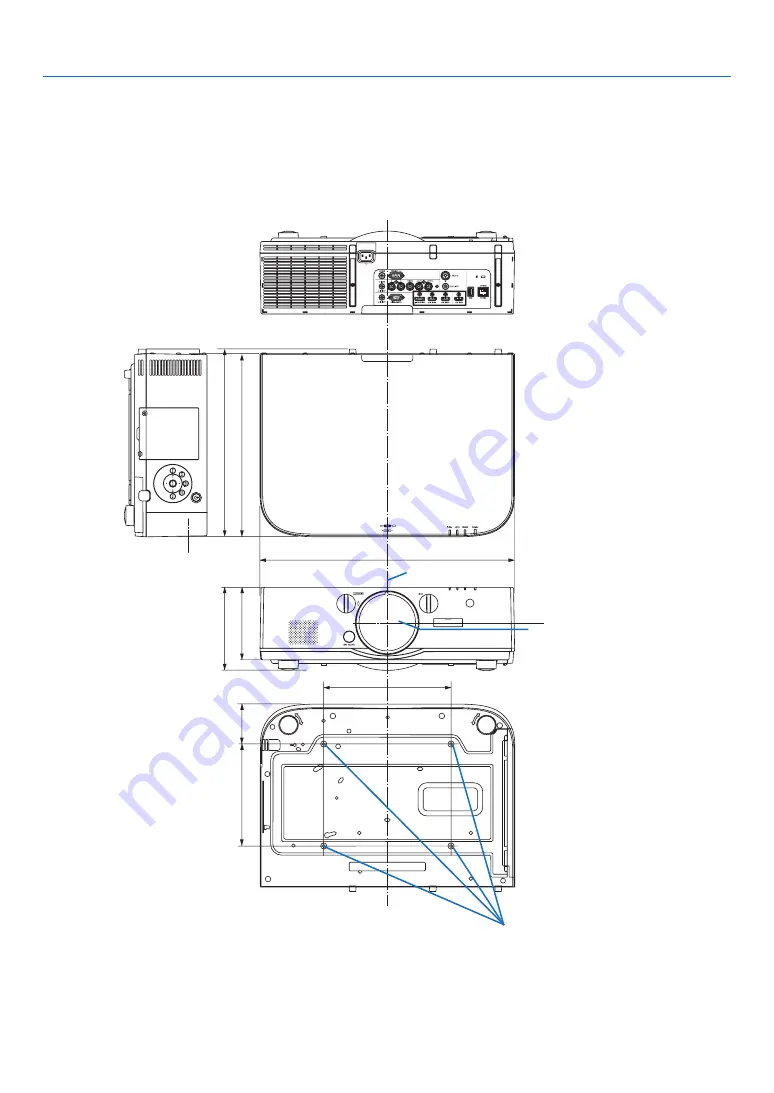 NEC PA622U Скачать руководство пользователя страница 280