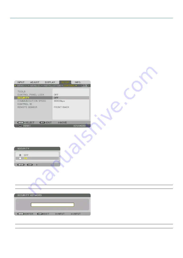 NEC PA803U User Manual Download Page 57