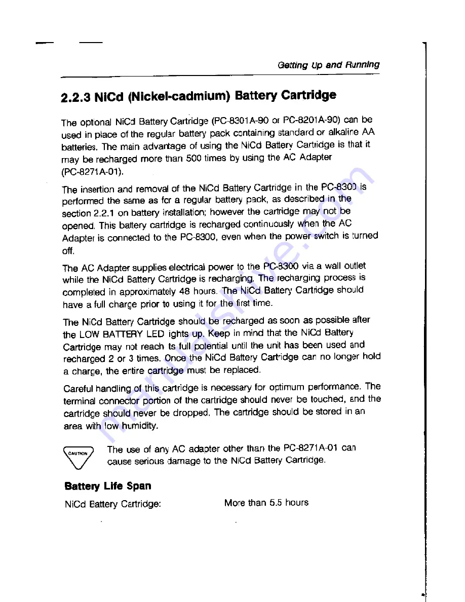 NEC PC-8300 User Manual Download Page 34