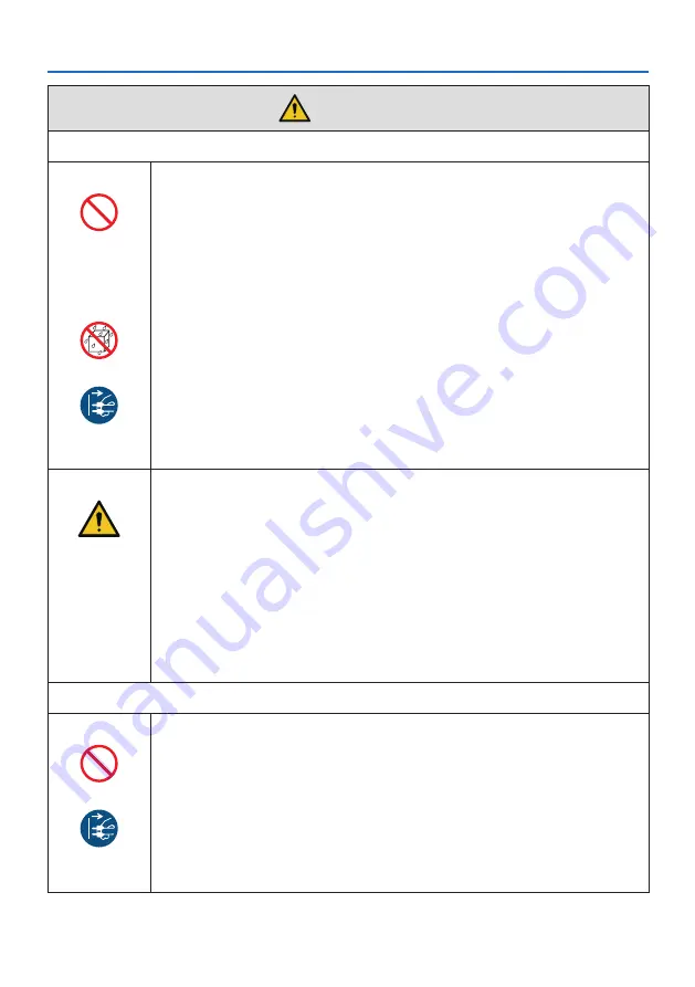 NEC PV800UL-W User Manual Download Page 8