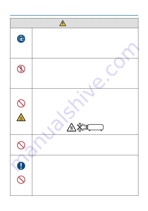 NEC PV800UL-W User Manual Download Page 9