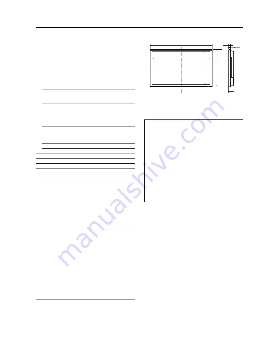 NEC PX-42XR4A Model Information Download Page 8