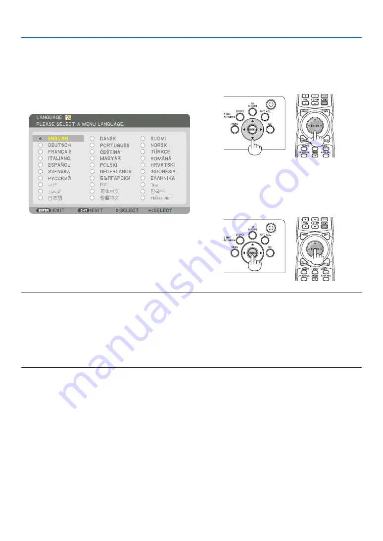 NEC PX1005QL-W User Manual Download Page 36