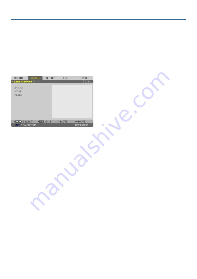 NEC PX750U2 User Manual Download Page 130