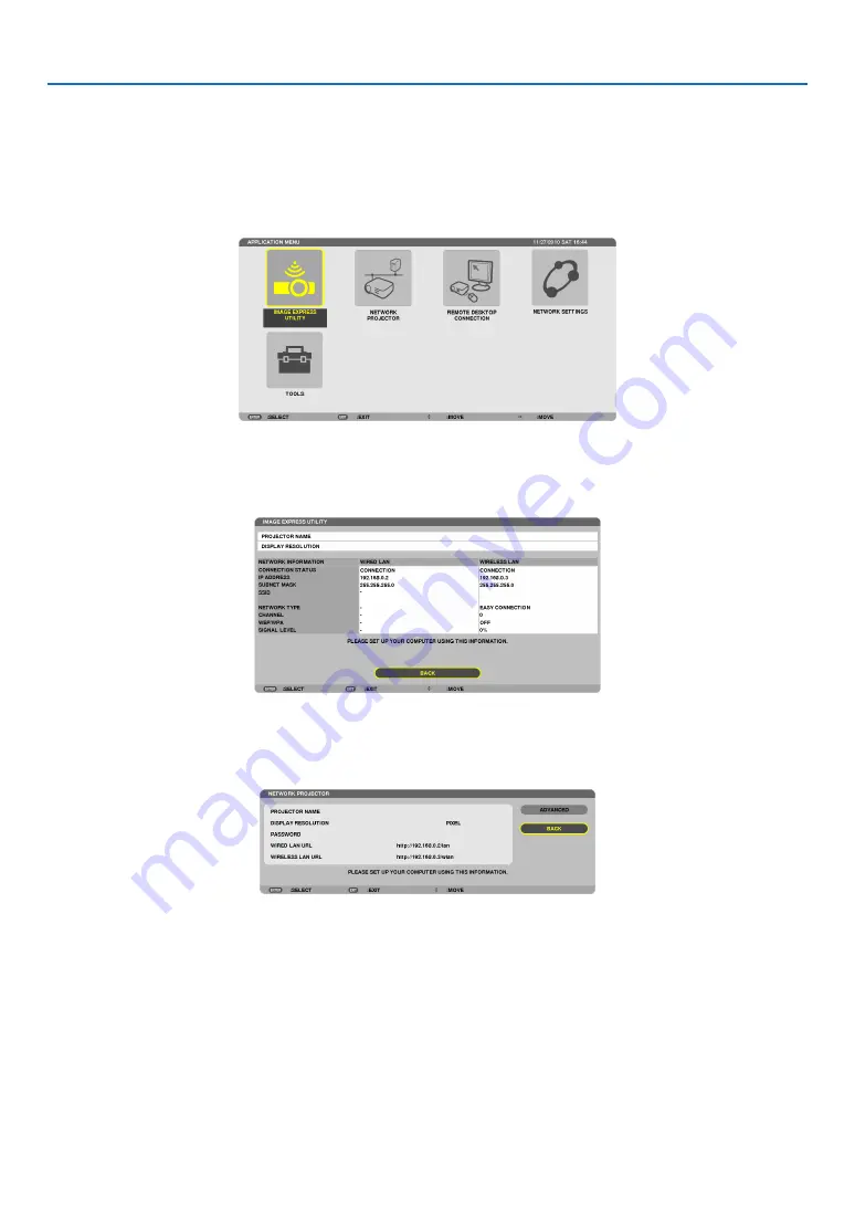 NEC PX750U2 User Manual Download Page 153