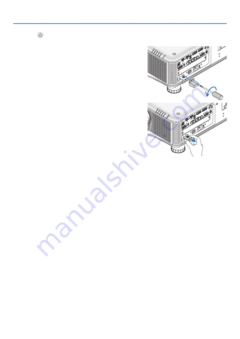 NEC PX750U2 User Manual Download Page 188