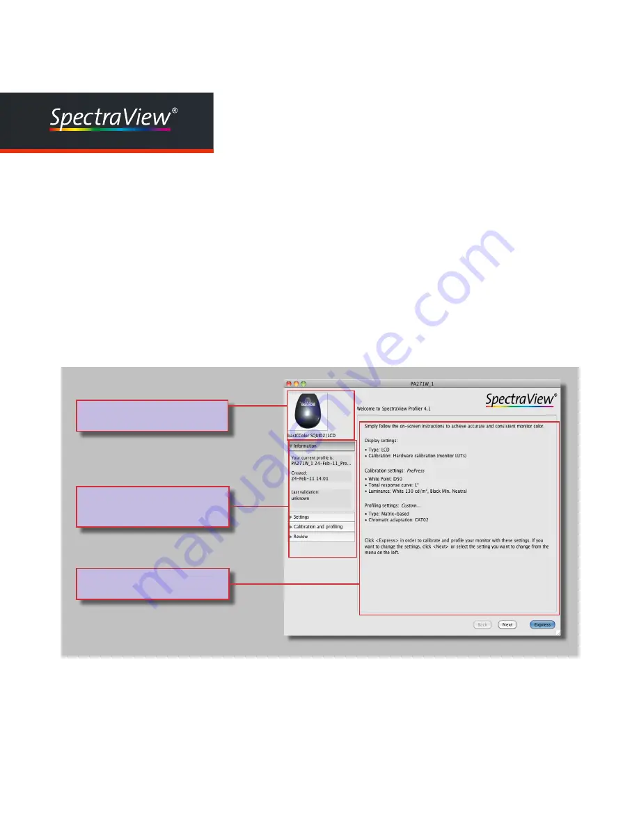 NEC SpectraView Reference 241 User Manual Download Page 17