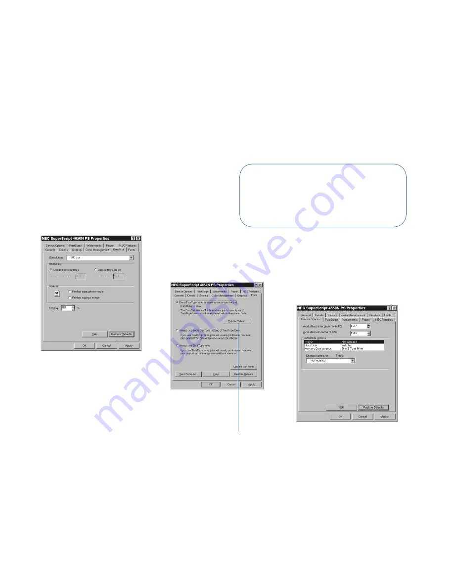 NEC SuperScript 4650 User Manual Download Page 48