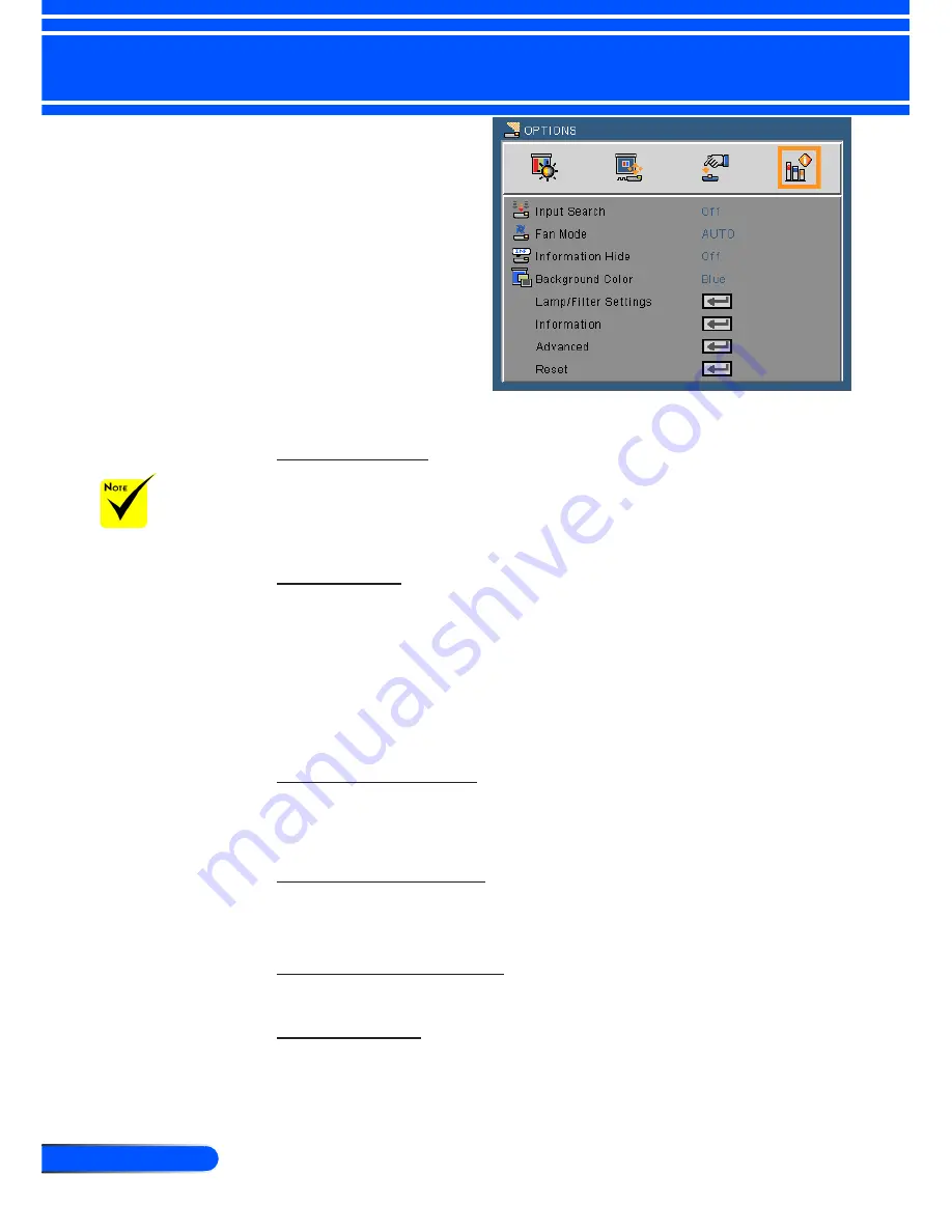 NEC U300X Series User Manual Download Page 57