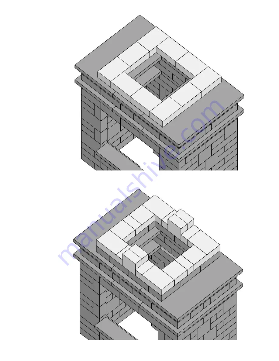 Necessories GRAND FIREPLACE Assembly Instructions Manual Download Page 15