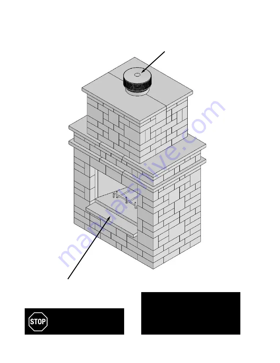 Necessories GRAND FIREPLACE Assembly Instructions Manual Download Page 19