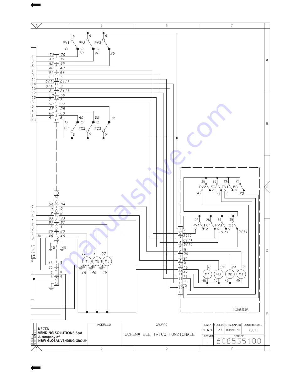 Necta Vending Solutions SpA Zeta CB Series Installation - Use - Maintenance Download Page 33