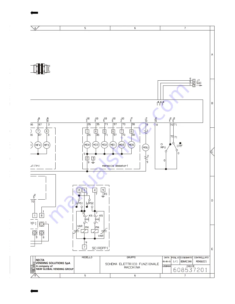 Necta KIKKO ES6 Installation, Use And Maintenance Manual Download Page 67