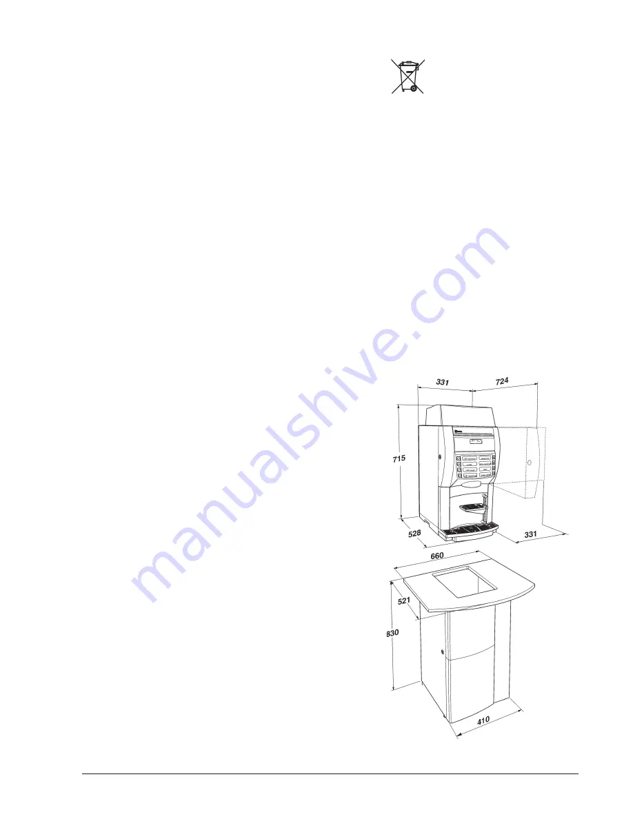 Necta Korinto UL 120V Installation, Use And Maintenance Manual Download Page 51