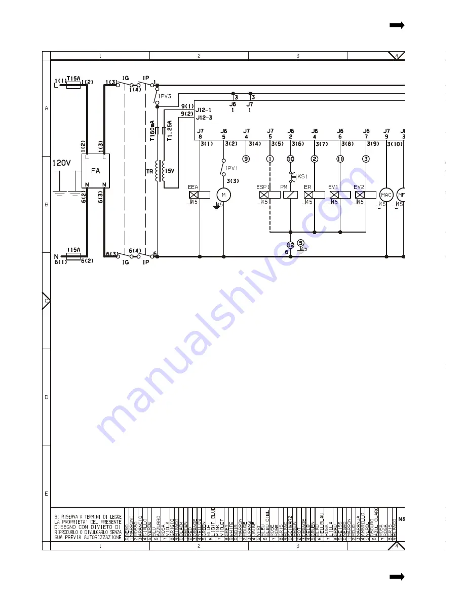 Necta Korinto UL Installation, Use And Maintenance Manual Download Page 50