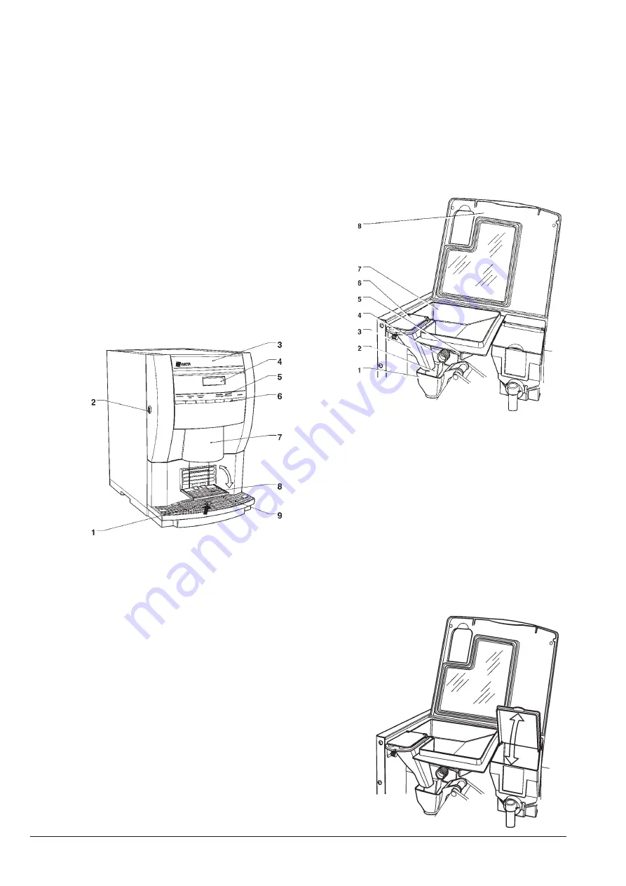 Necta Koro Espresso Installation, Use And Maintenance Manual Download Page 10