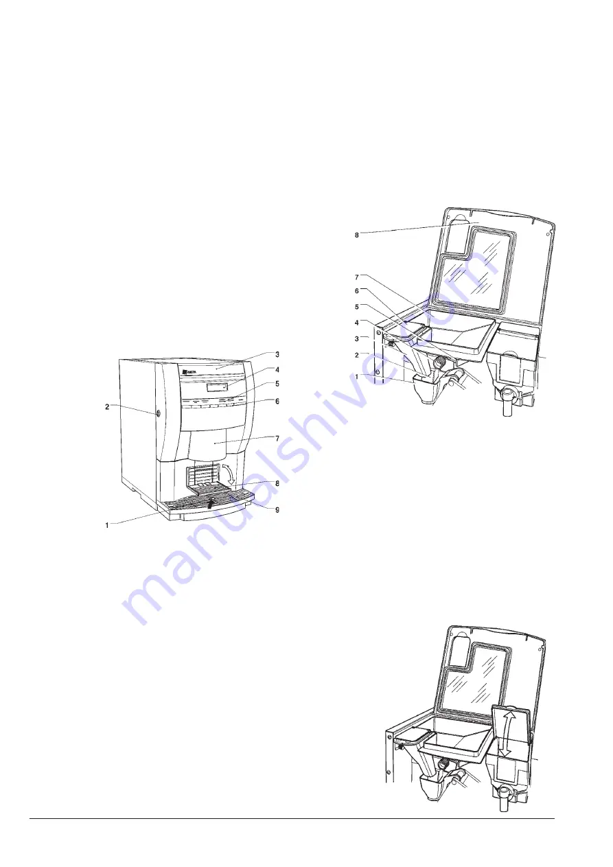 Necta Koro Espresso Installation, Use And Maintenance Manual Download Page 54