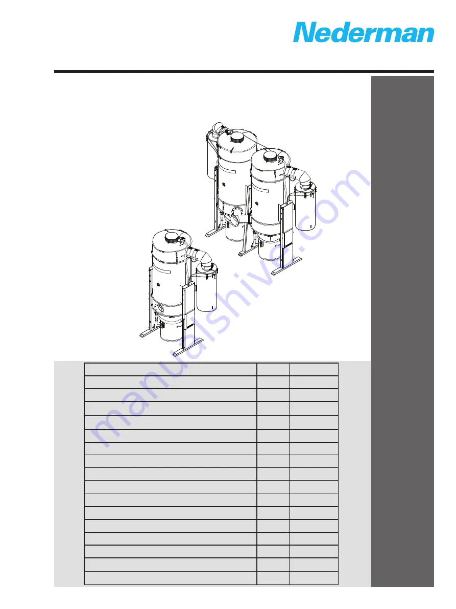 Nederman FlexFilter EX Series Instruction Manual Download Page 1