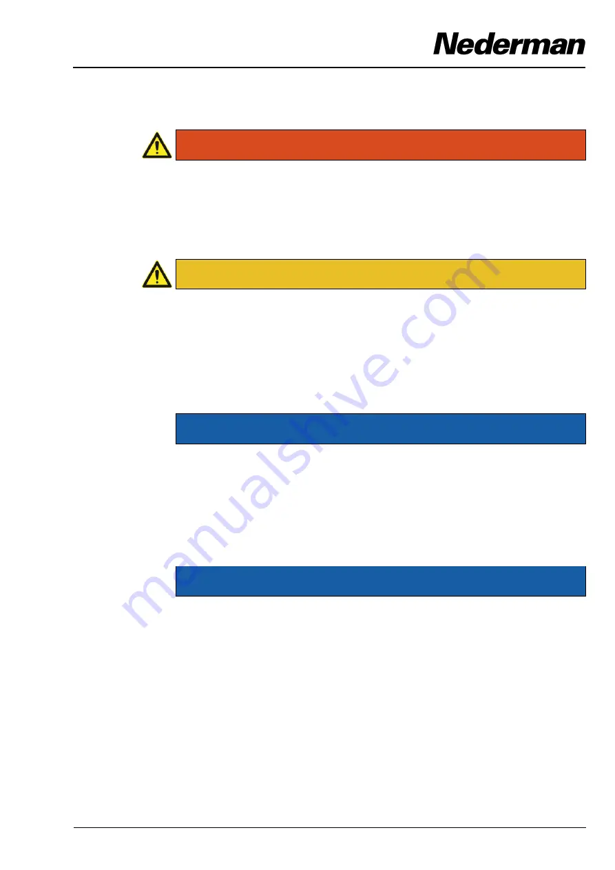 Nederman MCP/MEP Operating Manual Download Page 63