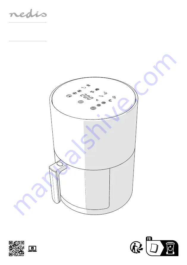 nedis KAAF140BK Скачать руководство пользователя страница 1