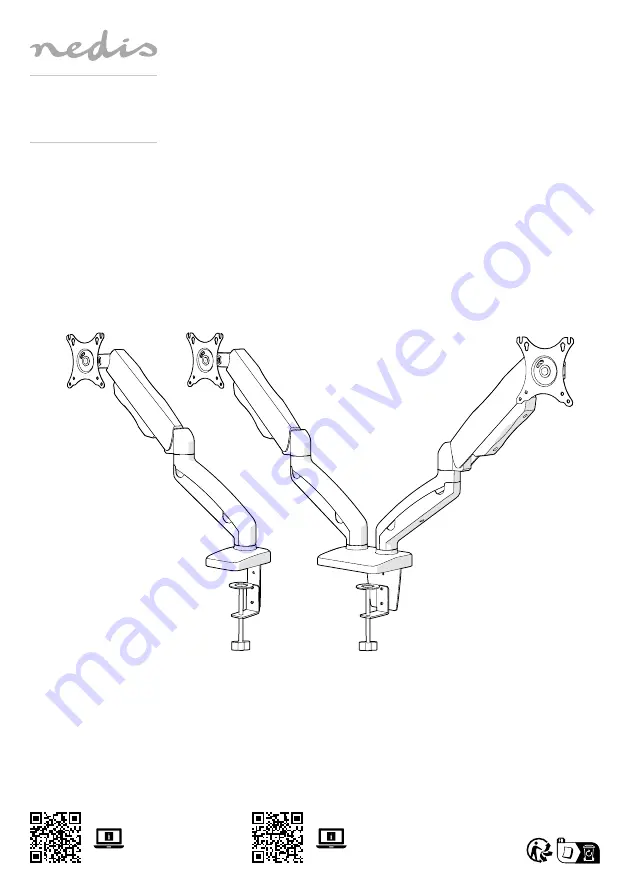 nedis MMSISGS110BK Quick Start Manual Download Page 1