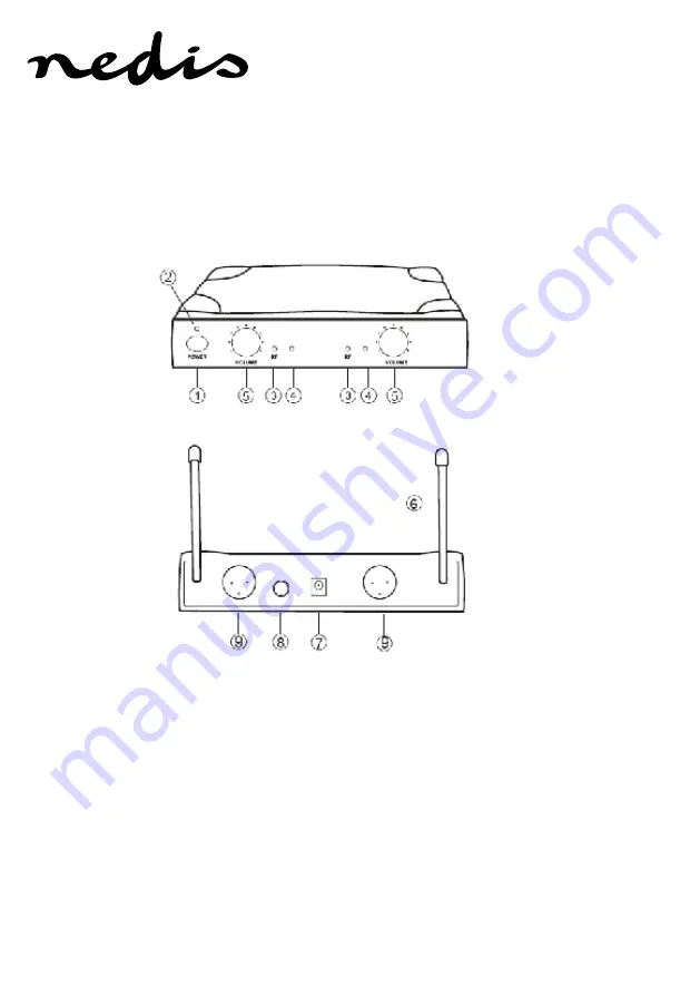 nedis MPWL611BK Manual Download Page 2