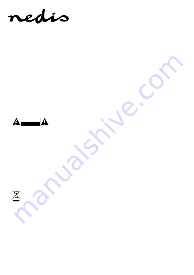 nedis MPWL611BK Manual Download Page 33