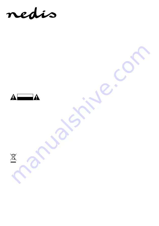 nedis MPWL611BK Manual Download Page 49