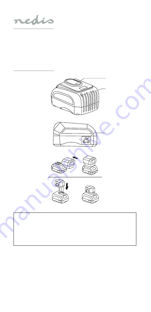 nedis PTCM001xBK Quick Start Manual Download Page 1