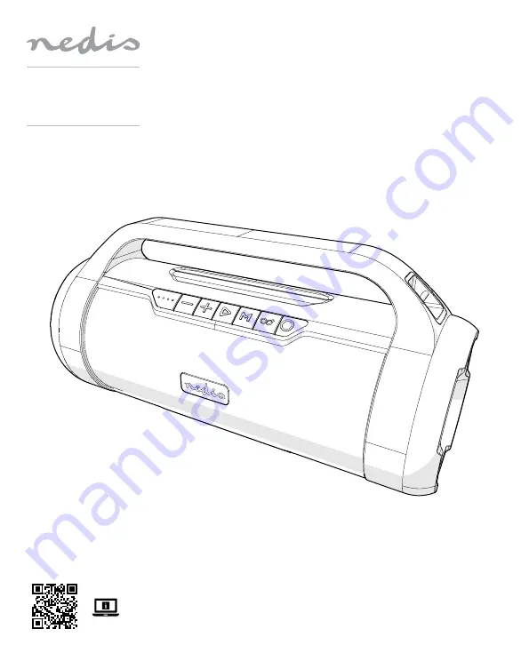 nedis SPBB310BK Quick Start Manual Download Page 1