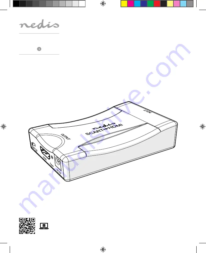 nedis VCON3462BK Скачать руководство пользователя страница 1