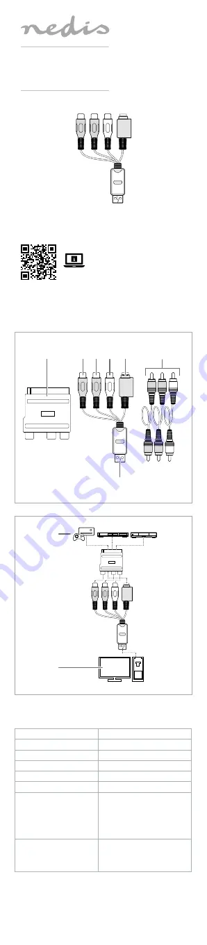 nedis VGRRU101BK Quick Start Manual Download Page 8